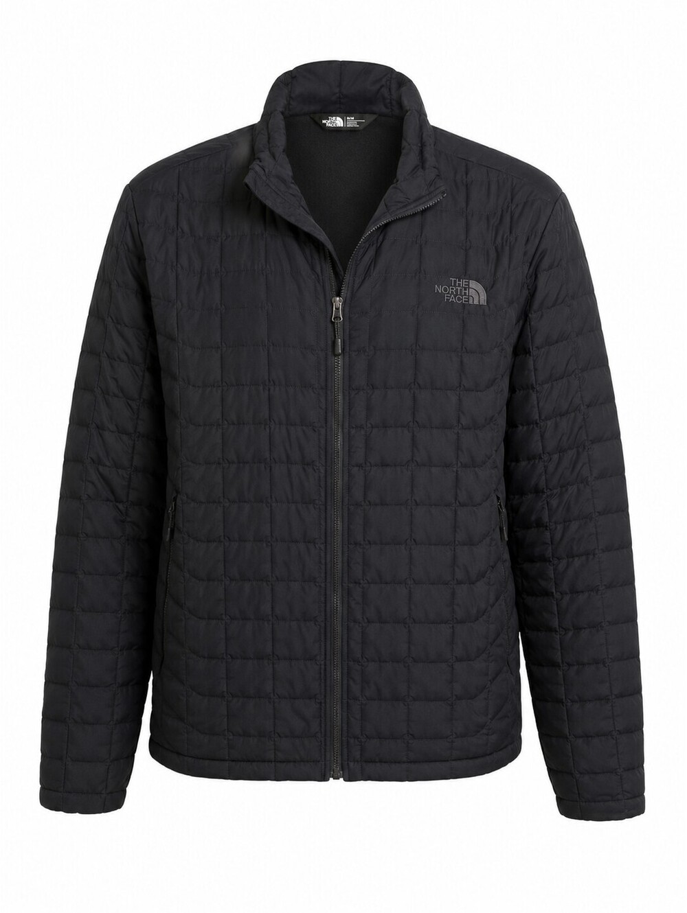 The North Face ThermoBall Jacket Mens M Black Quilted Insulated Gorpcore